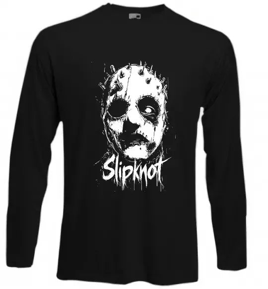 Лонгслів Slipknot Mask Чорний фото
