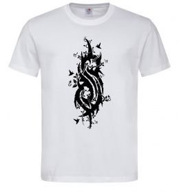 Мужская футболка Slipknot logo nature