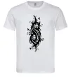 Чоловіча футболка Slipknot logo nature Білий фото