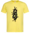 Чоловіча футболка Slipknot logo nature Лимонний фото