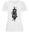 Жіноча футболка Slipknot logo nature Білий фото
