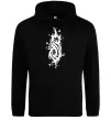 Чоловіча толстовка (худі) Slipknot logo nature Чорний фото