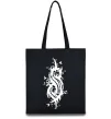 Еко-сумка Slipknot logo nature Чорний фото
