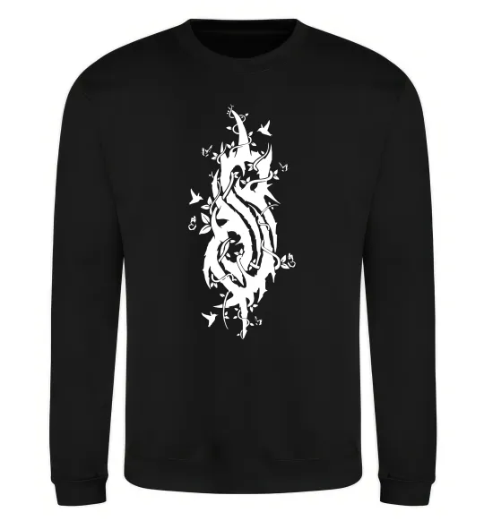 Світшот Slipknot logo nature Чорний фото