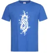 Чоловіча футболка Slipknot logo nature Яскраво-синій фото