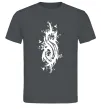 Чоловіча футболка Slipknot logo nature Графіт фото
