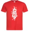 Чоловіча футболка Slipknot logo nature Червоний фото