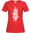Жіноча футболка Slipknot logo nature Червоний фото