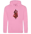 Женская толстовка (худи) Slipknot logo art Розовый фото