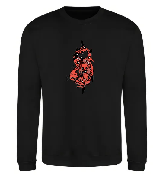 Світшот Slipknot logo art Чорний фото