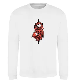Світшот Slipknot logo art Білий фото