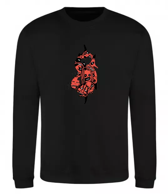 Світшот Slipknot logo art Чорний фото