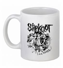 Чашка керамічна Slipknot I am hated