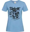 Жіноча футболка Slipknot I am hated Блакитний Жіноча футболка Slipknot I am hated Блакитний фото
