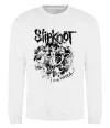 Світшот Slipknot I am hated Білий фото