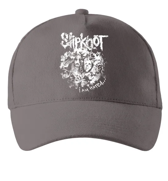 Кепка Slipknot I am hated Серый фото