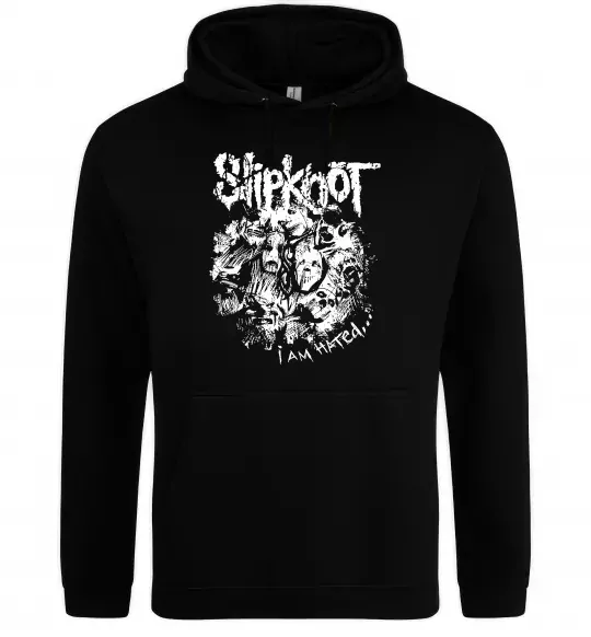 Жіноча толстовка (худі) Slipknot I am hated Чорний фото