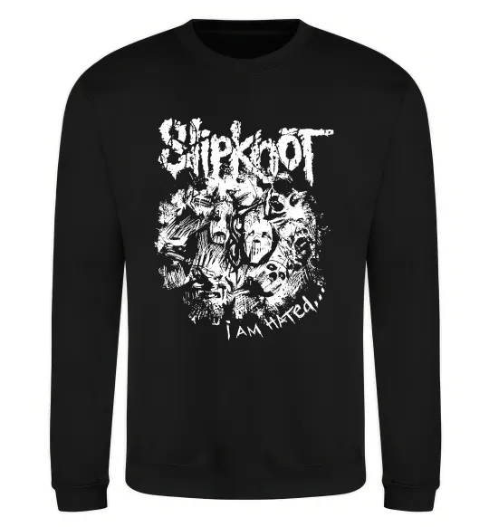Світшот Slipknot I am hated Чорний фото