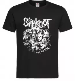 Чоловіча футболка Slipknot I am hated Чорний фото