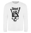 Світшот Slipknot hand skull Білий фото