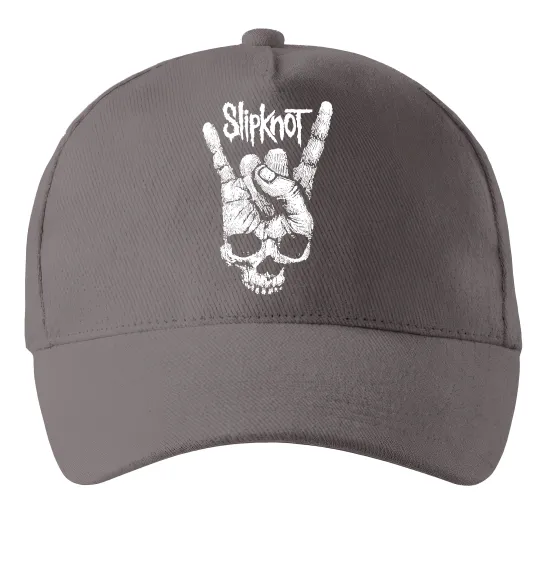 Кепка Slipknot hand skull Серый фото