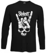 Лонгслів Slipknot hand skull Чорний фото