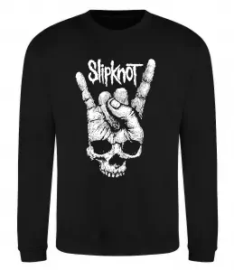 Свитшот Slipknot hand skull Черный Свитшот Slipknot hand skull Черный фото