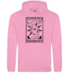 Мужская толстовка (худи) Slipknot des moines iowa Розовый фото