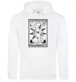 Чоловіча толстовка (худі) Slipknot надпись Чорний фото