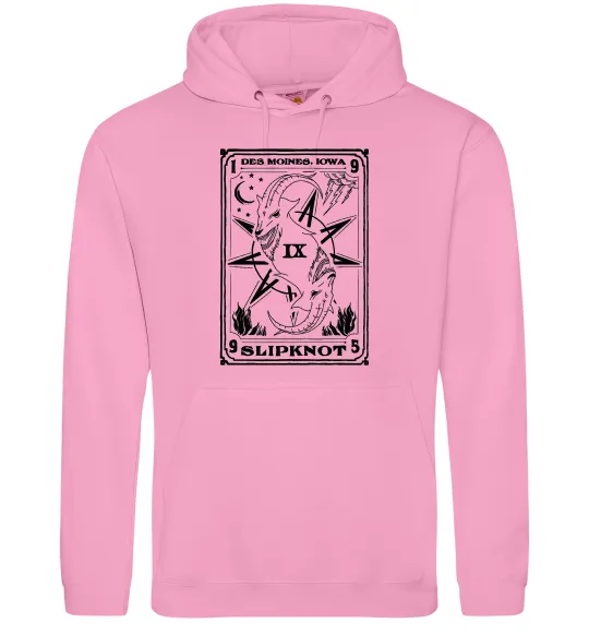 Женская толстовка (худи) Slipknot des moines iowa Розовый фото