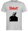 Мужская футболка Slipknot Corey Taylor Серый фото