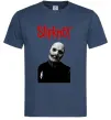Мужская футболка Slipknot Corey Taylor Темно-синий фото
