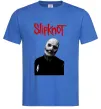Мужская футболка Slipknot Corey Taylor Ярко-синий фото