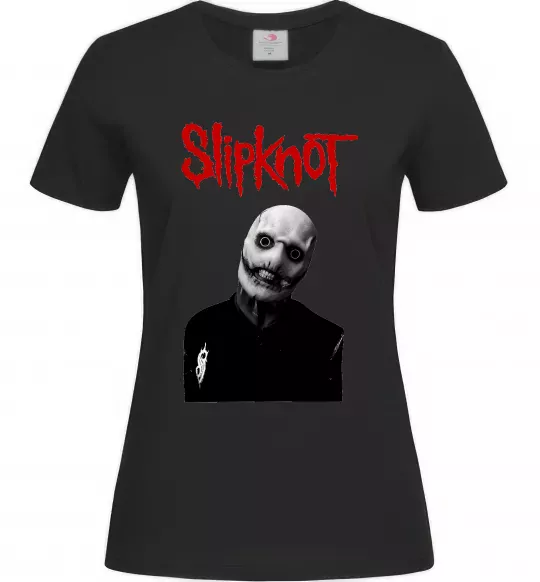 Женская футболка Slipknot Corey Taylor Черный фото