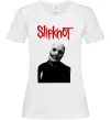 Женская футболка Slipknot Corey Taylor Белый Женская футболка Slipknot Corey Taylor Белый фото