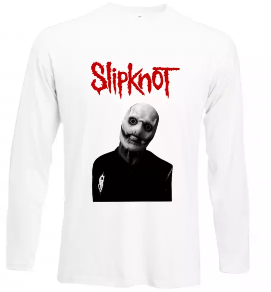 Лонгслів Slipknot Corey Taylor Білий фото