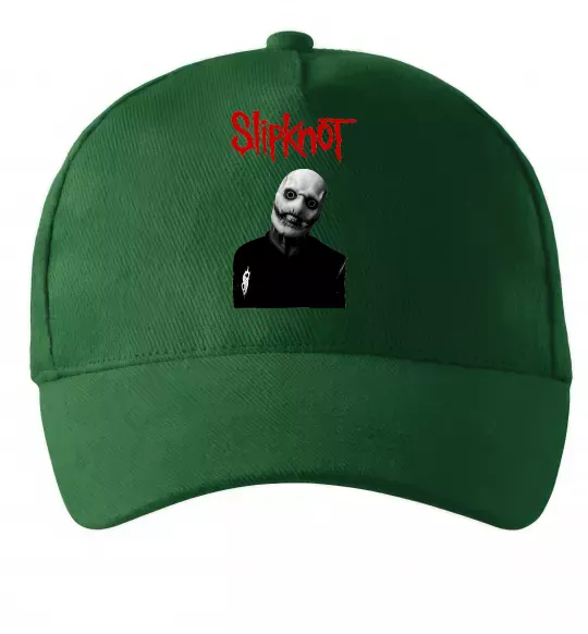 Кепка Slipknot Corey Taylor Темно-зелений фото