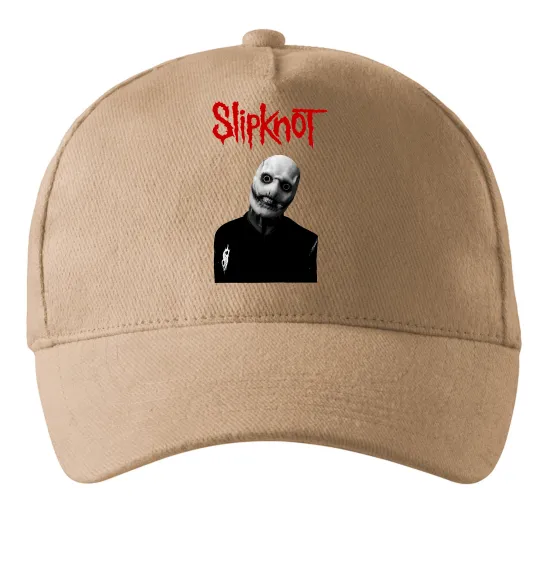 Кепка Slipknot Corey Taylor Пісочний фото