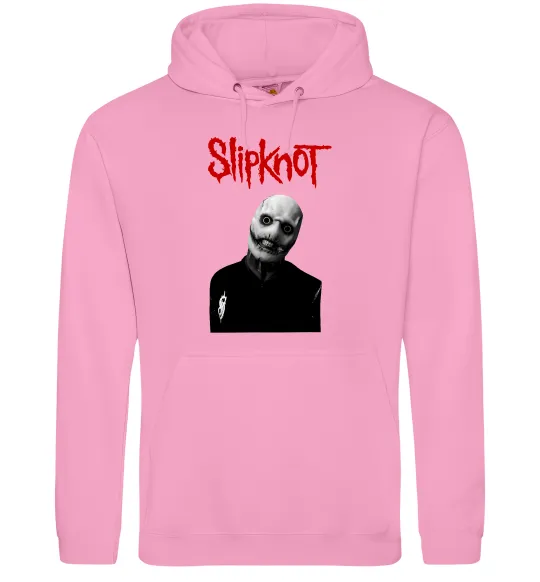 Мужская толстовка (худи) Slipknot Corey Taylor Розовый фото