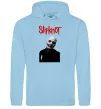 Жіноча толстовка (худі) Slipknot Corey Taylor Блакитний фото