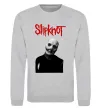Світшот Slipknot Corey Taylor Сірий меланж фото