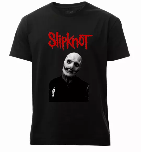 Чоловіча преміум футболка Slipknot Corey Taylor Чорний фото