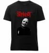 Чоловіча преміум футболка Slipknot Corey Taylor Чорний фото
