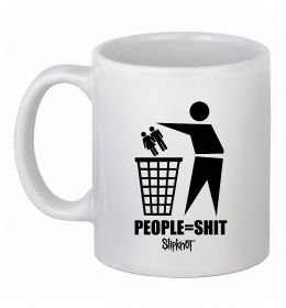 Чашка керамическая Slipknot people=shit