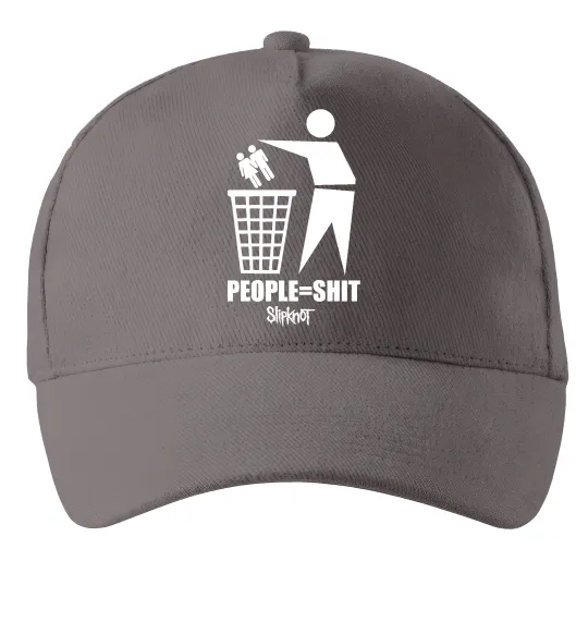 Кепка Slipknot people=shit Серый фото