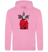Женская толстовка (худи) Corey Taylor Розовый фото