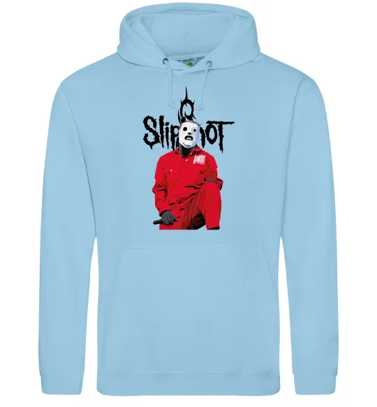 Женская толстовка (худи) Corey Taylor Голубой фото