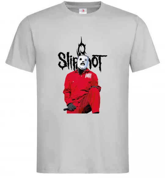 Чоловіча футболка Corey Taylor Сірий фото