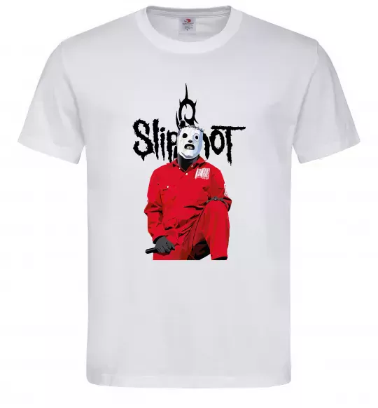 Чоловіча футболка Corey Taylor Білий фото