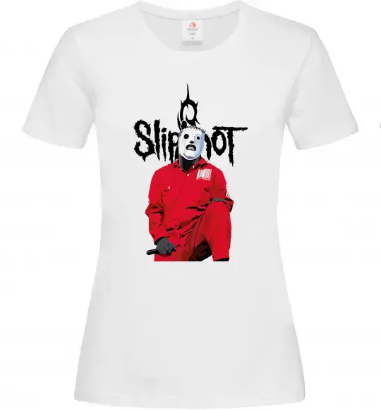 Жіноча футболка Corey Taylor Білий фото